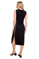 Long Crew Neck Sweater Dress ella where she shops