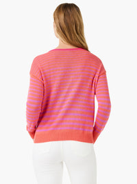 Striped up sweater