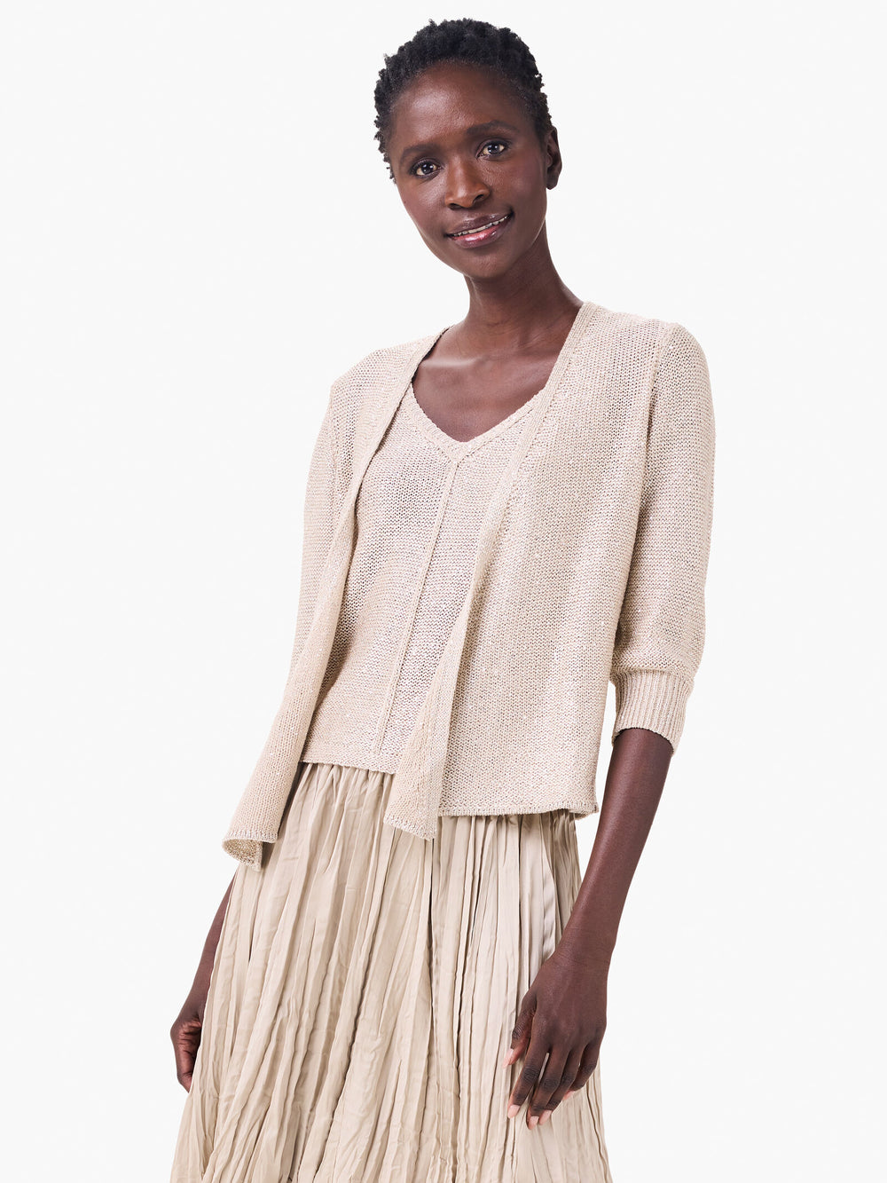 Ella Half Zip Up Sweater