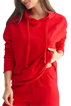Malibu Everyday Hoodie – Red Front – Ella Where She Shops