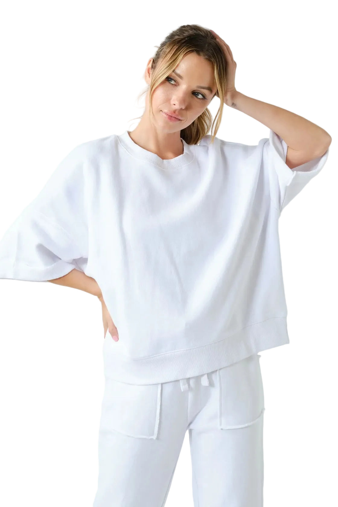 Malibu Lounge Drop Shoulder Top Whitfield & Co.