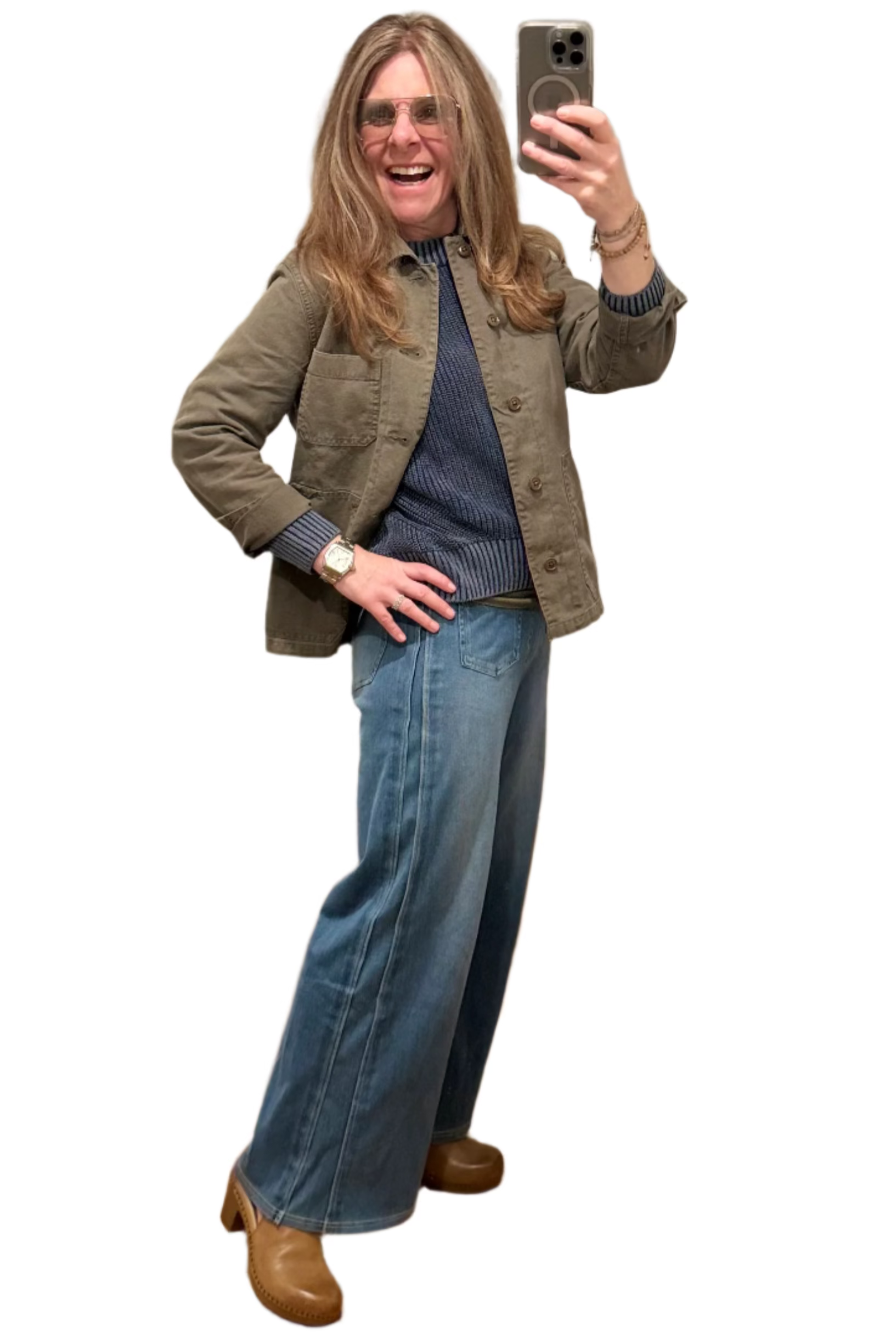 Melrose Pant – Blue Front – Ella Where She Shops
