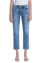 Mid Rise Ankle Slim Straight - Front - Ella Where She Shops