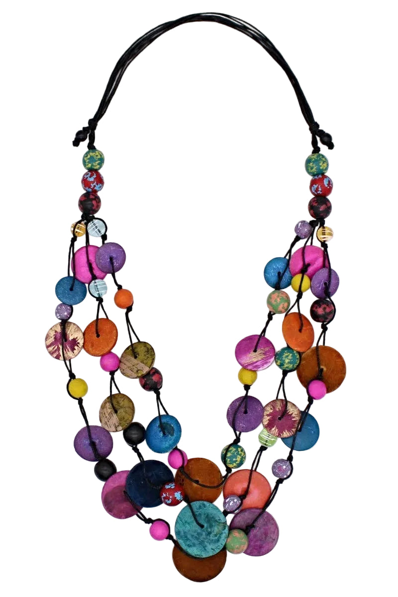 Multi-color_Calypso_Triple_Strand_Necklace_ella_where_she_shops
