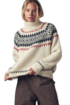 Nordic Fair Isle Sweater - Front - Ella Where She Shops