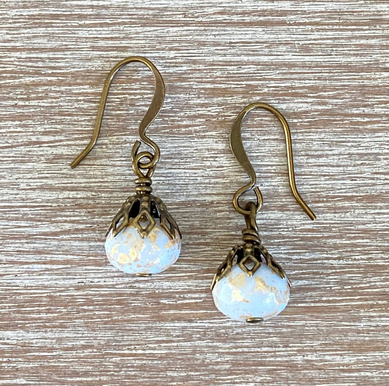 Earthen Beauty Earrings lavender