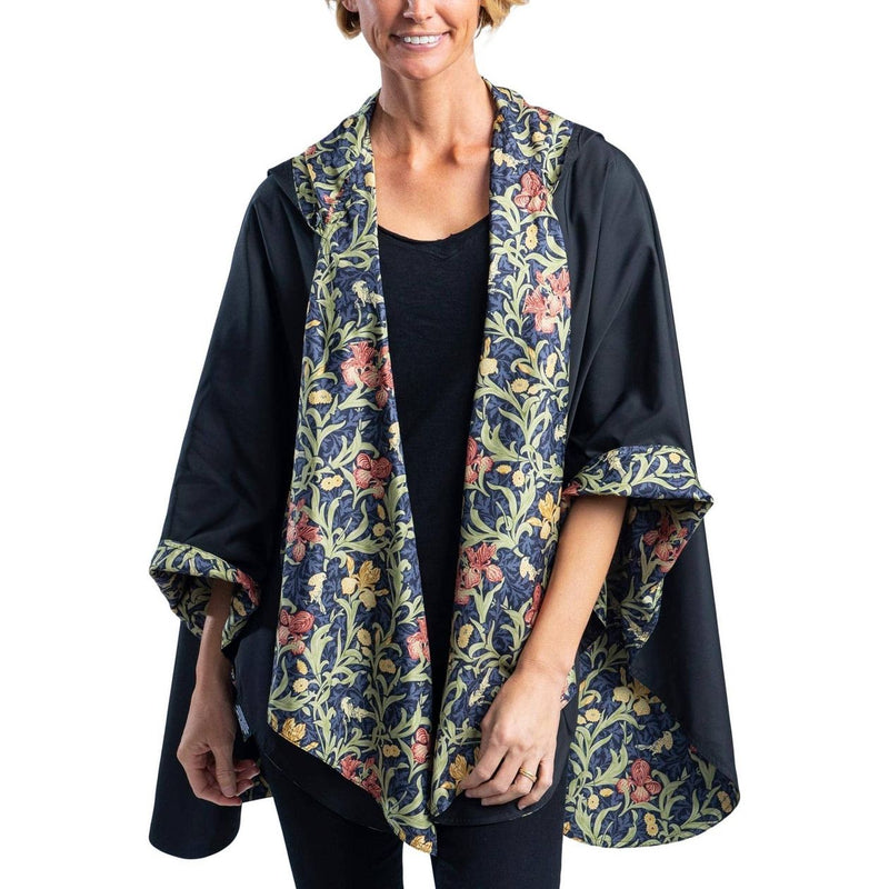 William Morris Golden Flowers Rain Travel Cape