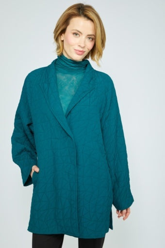 ジャケット・アウター eLLa quilting cape coat Ada - Women's Cape - Black Wool Mix | Fairfax & Favor