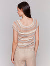 Raglan Cap Sleeve Crochet Top