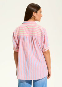 Mixed stripe shirt
