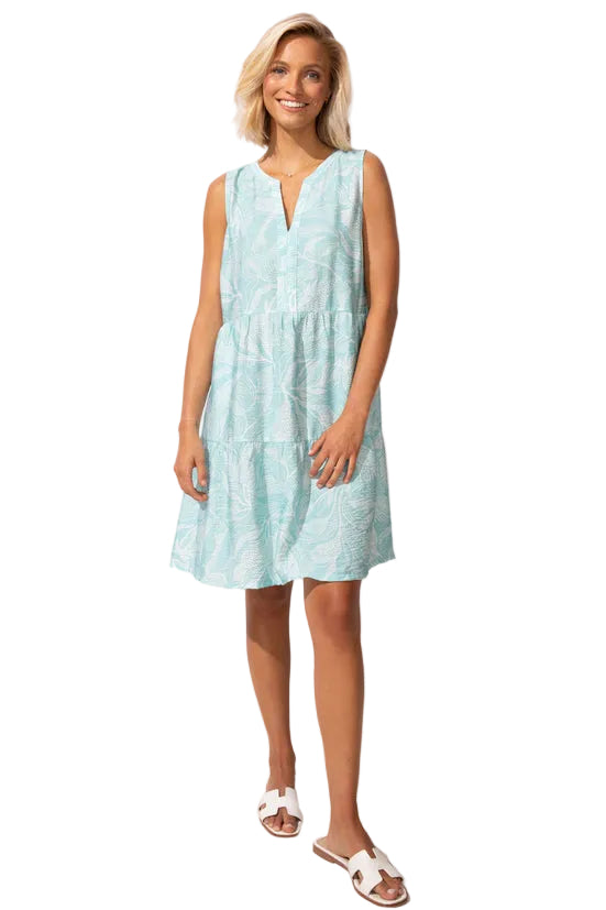 Paradise Dress mint ella where she shops