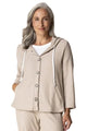 Pasadena Knit Solid Canyon Hoodie Oakwood  ella where she shops