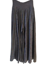 Patchwork Palazzo Pants charcoal ella where she shops