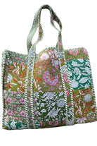 Patchwork Quilted Women's Bag – Front – Ella Where She Shops