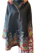 Piped Reversible Raincoat – Front Other Side – Ella Where She Shops