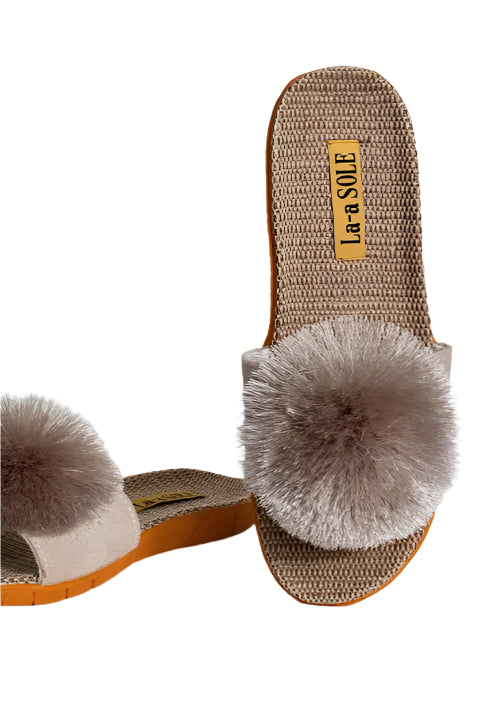 Pom Pom Slides – Front – Ella Where She Shops
