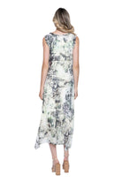 Printed Novelty Knit Dress – Back – Ella Where She Shops