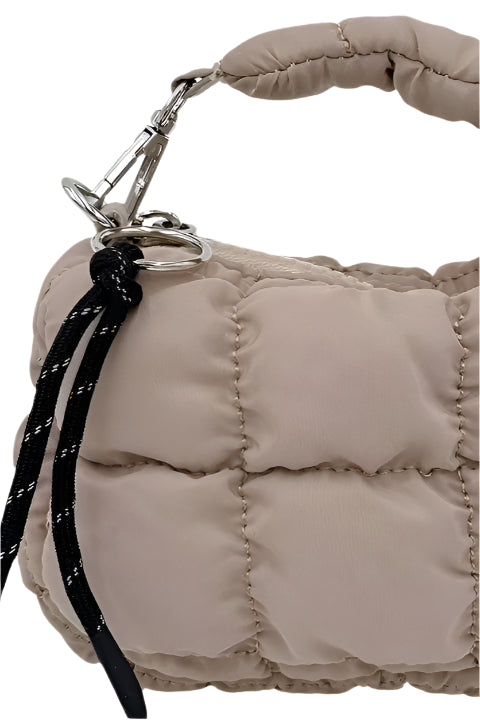 Puffer Bag Charm/Keychain – Beige – Ella Where She Shops