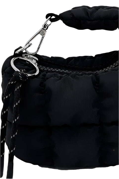 Puffer Bag Charm/Keychain – Black – Ella Where She Shops
