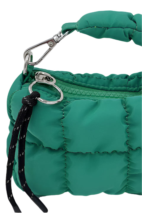 Puffer Bag Charm/Keychain – Green – Ella Where She Shops