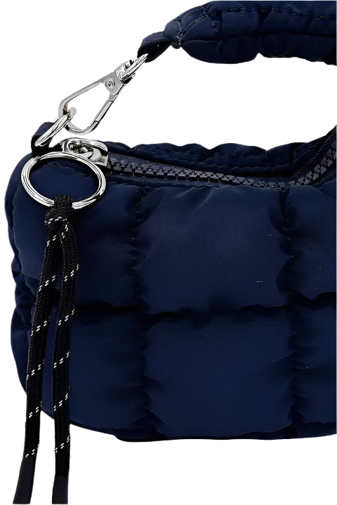 Puffer Bag Charm/Keychain – Navy – Ella Where She Shops