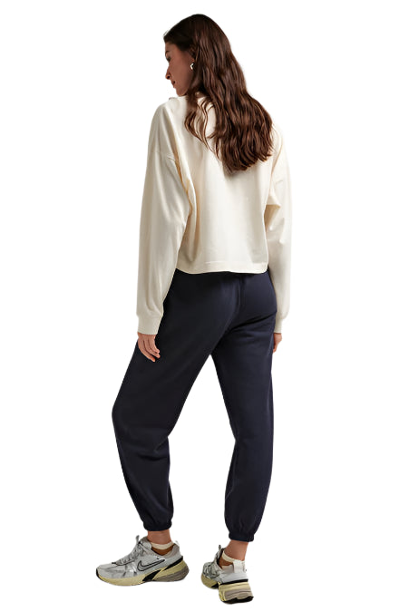 Recycled Fleece Classic Sweatpant – Back – Ella Where She Shops