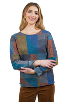 Reversible Patchwork Crew - Front - Ella Where She Shops