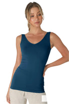 Reversible Tank Top – Blue Opal  – Ella Where She Shop
