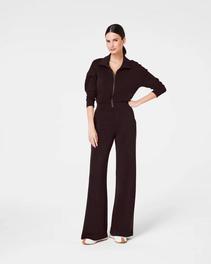 AirEssentials Long Sleeve Wide Leg Jumpsuit