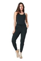 SPANXsmooth™ SoftStretch Slim Joggers – Green Hunter Front – Ella Where She Shops