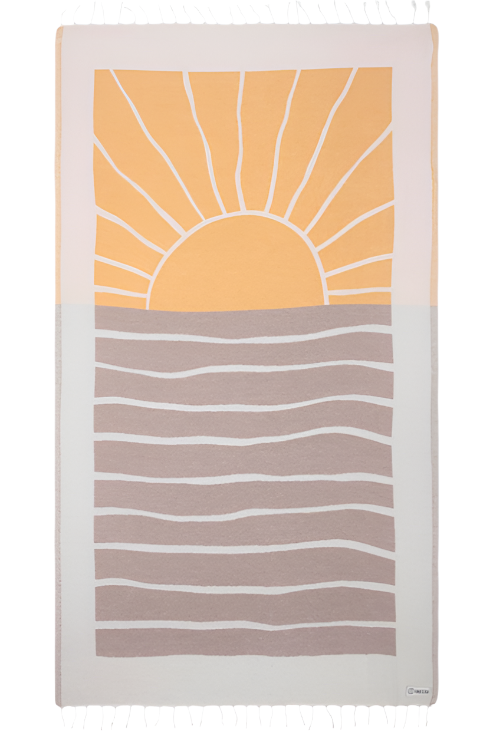 Sand Cloud Beach Towel - Earth Front - Ella Where She Shops