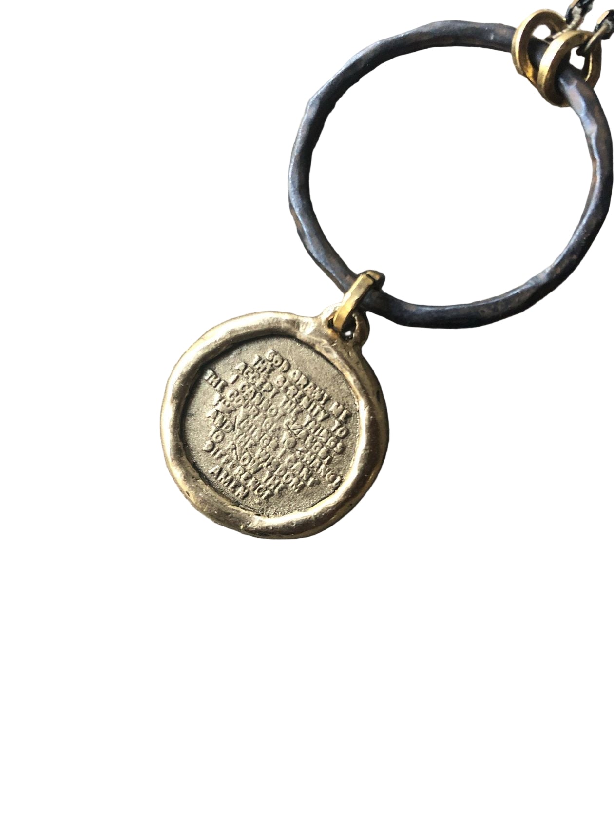 Serenity Prayer Necklace ella where she shops