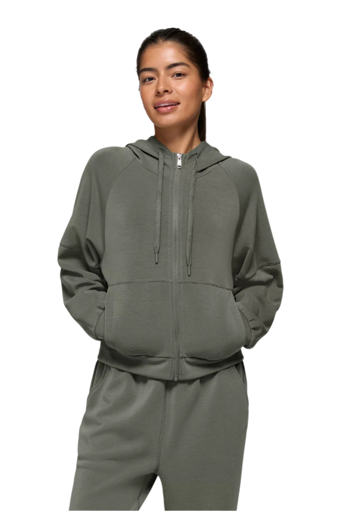 Shea Soft Full Zip – Front – Ella Where She Shops