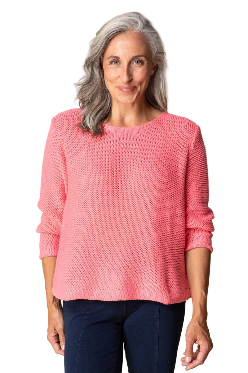 Shoreside Pullover Coral ella where she shops 