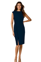 Side Ruche Dress - Ella Where She Shops