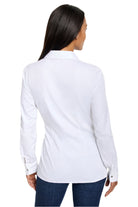 Side Tie Shirt - Back - Ella Where She Shops