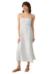 Sienna Linen Sun Dress Ella where she shops