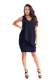 Sleeveless Versatile Tunic/Dress Navy - Ella Where She Shops