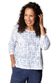Softly Stamped Cardigan white ella where she shops