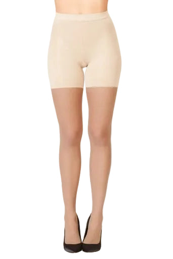 Spanx Mid-Thigh Shaping Sheers ella where she shops