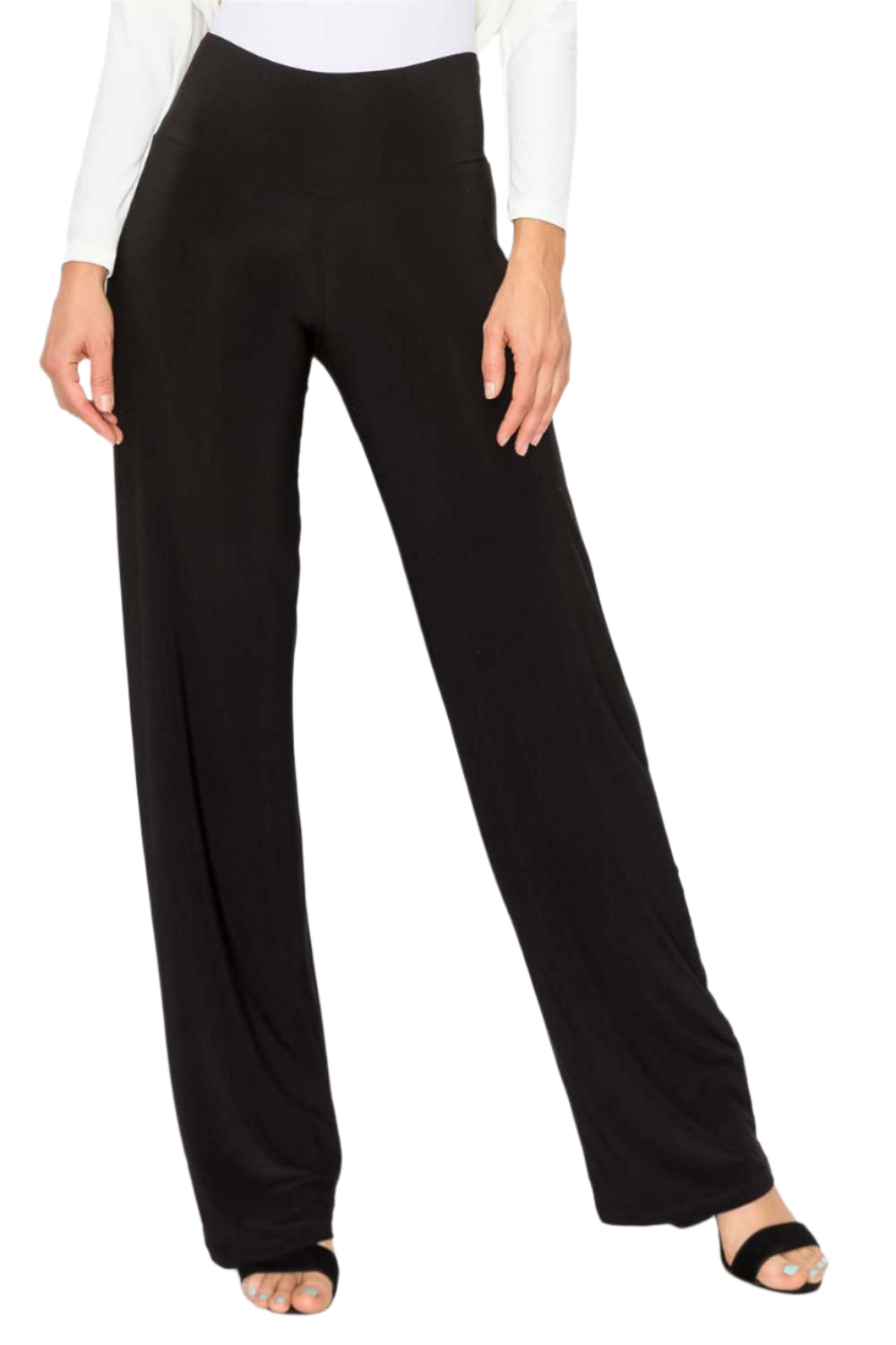 Straight Leg Pant Front - Ella Where She Shops