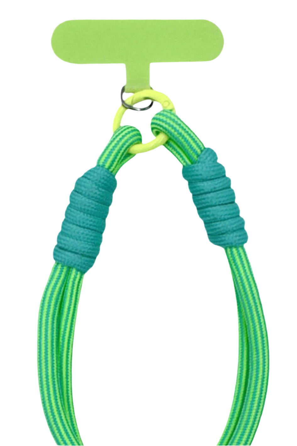 Stripe Rope Keychain/Bag Charm/Phone Lanyard – Yellow – Ella Where She Shops