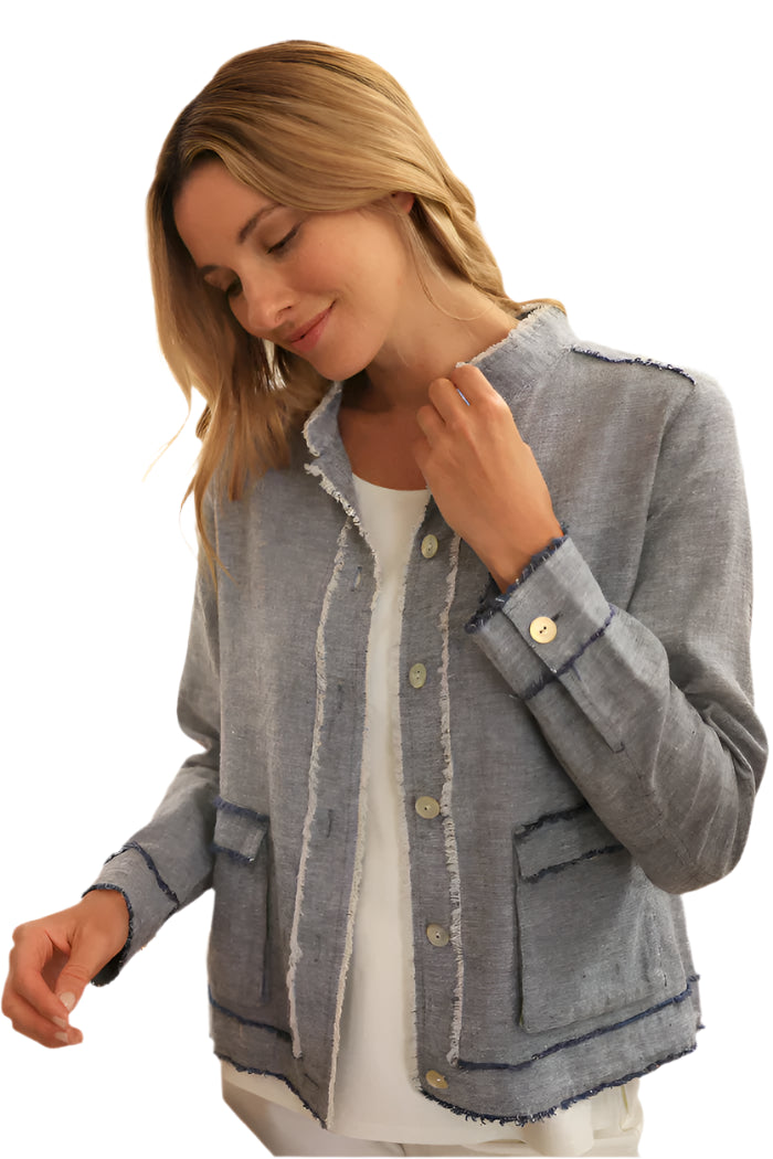Summer Breeze Fringe Jacket - Ella Where She Shops