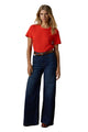 Sunwashed Regenerative Essential Tee – Poppy Red – Ella Where She Shops