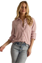 Super Soft Button Up – Front – Ella Where She Shops