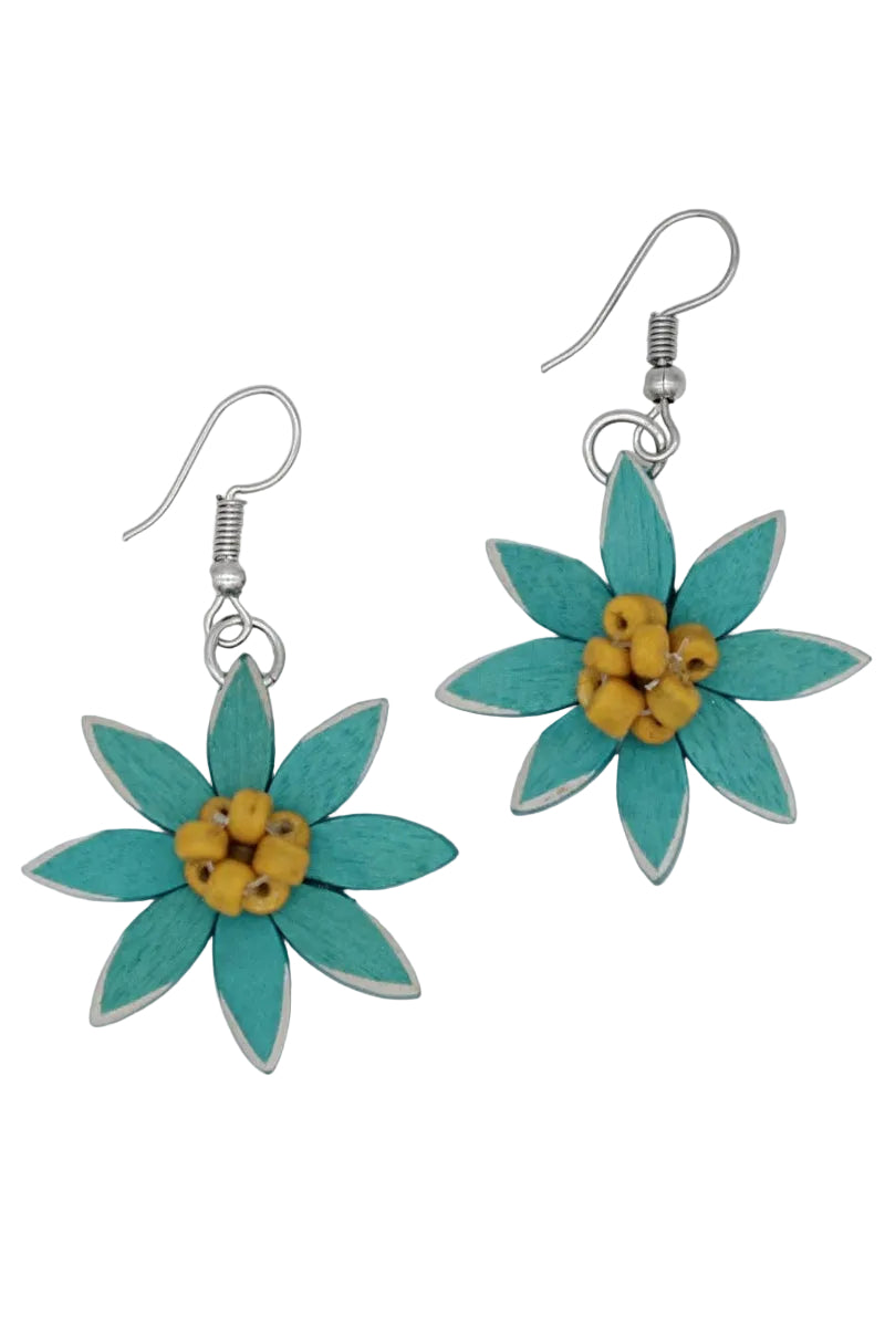 Teal_Amaya_Flower_Earrings_ella_where_she_shops