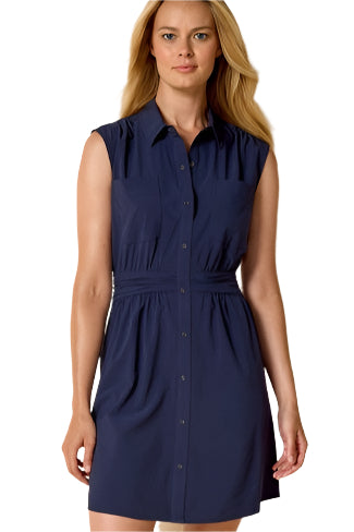 Tech Stretch Pocket Dress - Ella Where She Shops