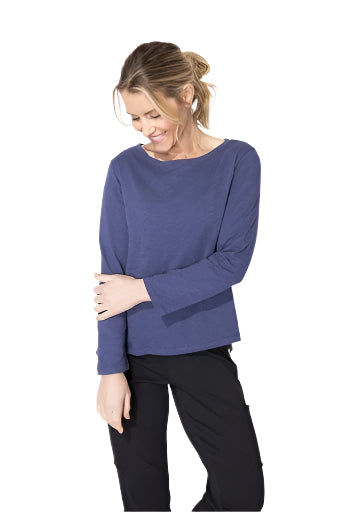 Textured Peruvian Cotton Every Body Tee Ella where she shops