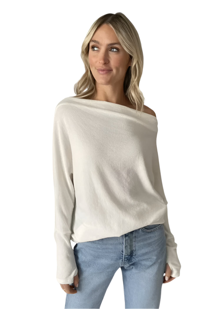 The Anywhere Top – Ivory – Ella Where She Shops