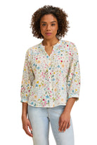 Three Quarter Sleeve Shirt ella where she shops